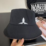 Louis Vuitton New Logo Bucket Hat In Black