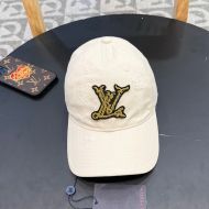 Louis Vuitton Rope LV Signature Baseball Cap In Worn Cotton Beige