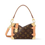 Louis Vuitton Side Trunk PM Handbag In Monogram Canvas M46815 Brown