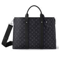 Louis Vuitton Weekend Tote In Monogram Canvas M30937 Black